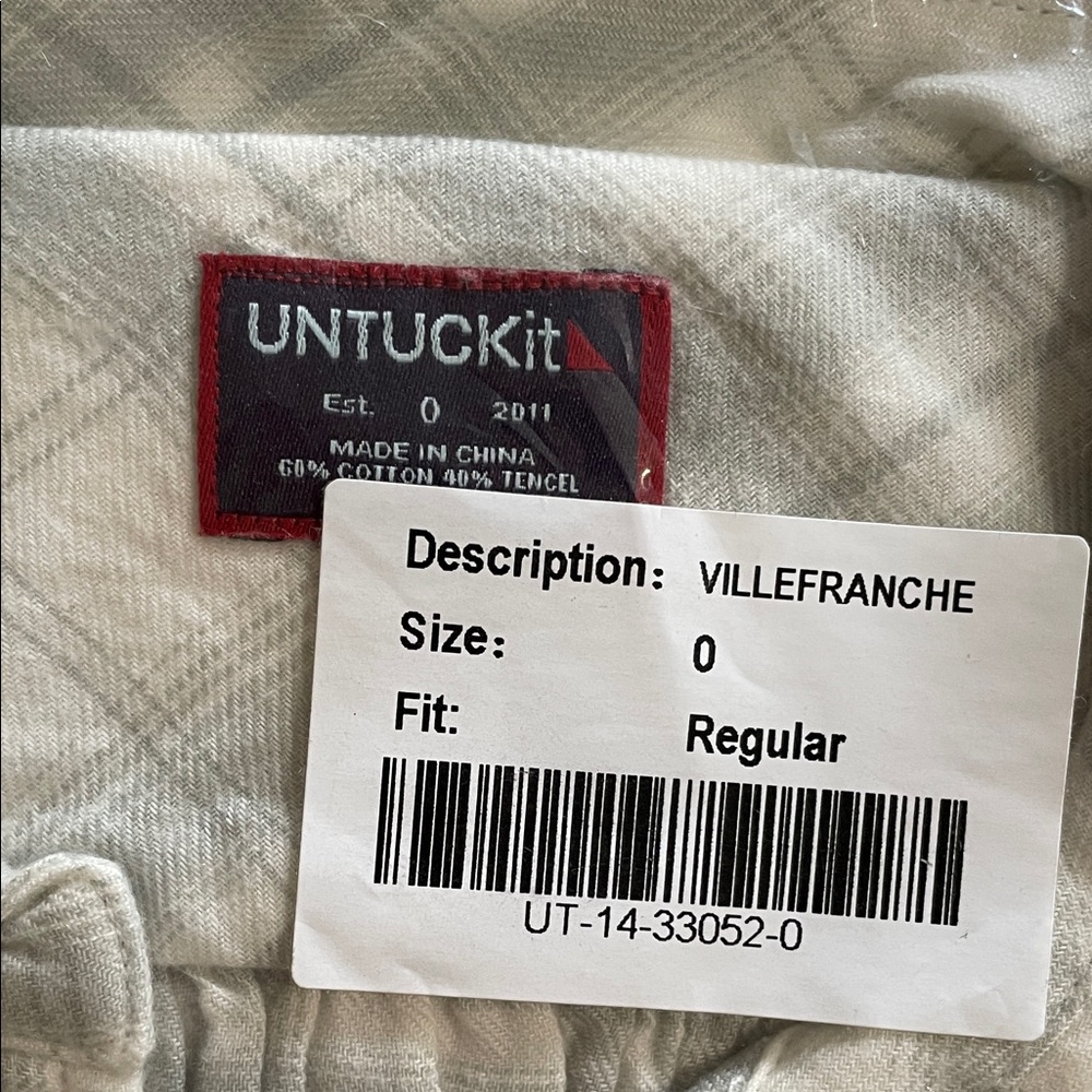 🌺SALE🌺UNTUCKit Plaid Shirt - Picture 6 of 8